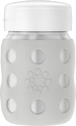 Vista 13 de Lifefactory Biberón de cuello ancho aislado al vacío de acero inoxidable de 8 onzas con pezón etapa 2 (3-6 meses) melón (LS2211WCA4)