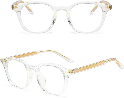 Vista 6 de Gafas de bloqueo de luz azul antiluz vintage acetato marcos de gafas de luz de borde completo unisex gafas de computadora