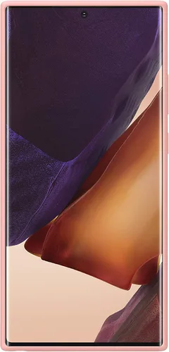Vista 3 de SAMSUNG Funda para Galaxy Note20 Ultra 5G, cubierta protectora trasera de silicona - marrón (versión de EE. UU.) (EF-PN985TAEGUS)