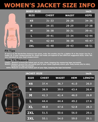 Vista 7 de Venustas Chaqueta térmica Sailing para mujer con batería de 7.4 V y capucha retráctil, abrigos térmicos con cremallera