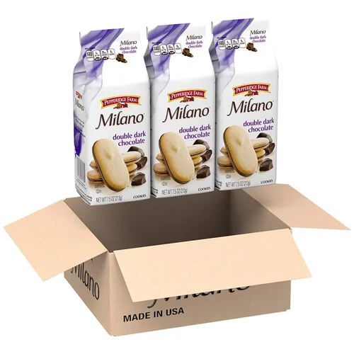 Vista 15 de Pepperidge Farm Milano - Galletas de chocolate oscuro, bolsa de 6 onzas (15 galletas)