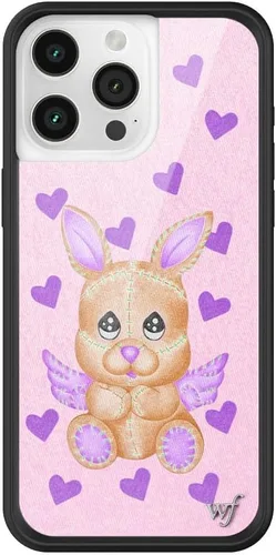 Vista 29 de Wildflower Cases - Funda Surf's Up, Compatible con Apple iPhone 15 Pro Max Moderno, Rojo, Morado, Floral, Verano, Playa - Parachoques Protector