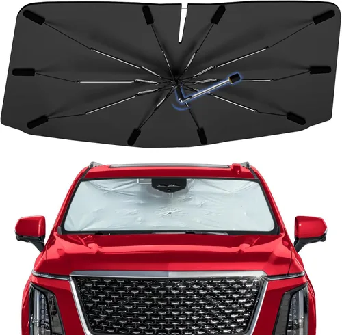 Vista 78 de Sombrilla Parasol para Parabrisas para Mazda 3 2014-2026, Parasol Plegable para Coche para Ventana Delantera, Visera Protectora Solar Altamente
