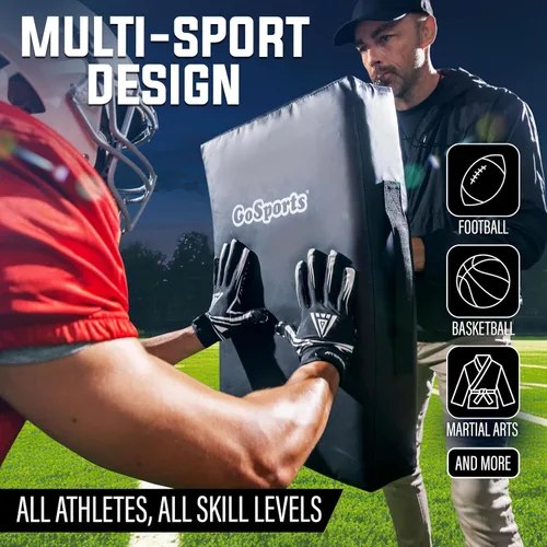 Vista 2 de GoSports Almohadillas de Bloqueo Premium – Equipo de Entrenamiento Multideportivo para Fútbol Americano, Baloncesto, Lacrosse y Artes Marciales