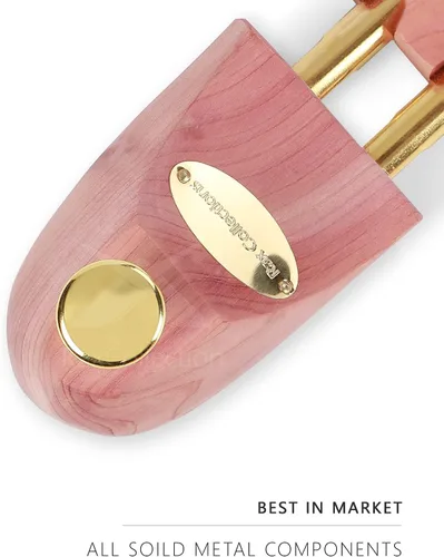 Vista 5 de RaxCollection Árbol de zapatos de cedro para hombres y mujeres, 1 par, organizador de zapatos de madera española de primera clase, gran regalo