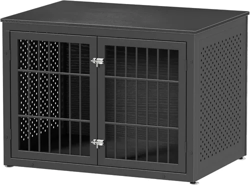 Vista 23 de rehomerance Jaula/Mueble de Servicio Pesado de 26" para Perros Pequeños, Perrera de Metal para Perros con Alta Ansiedad, Jaula para Mascotas a