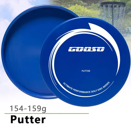 Vista 5 de GOOSO Juego de discos de golf – Discos de conductor, rango medio y putter con bolsa de golf de disco para exteriores y patio trasero, plástico