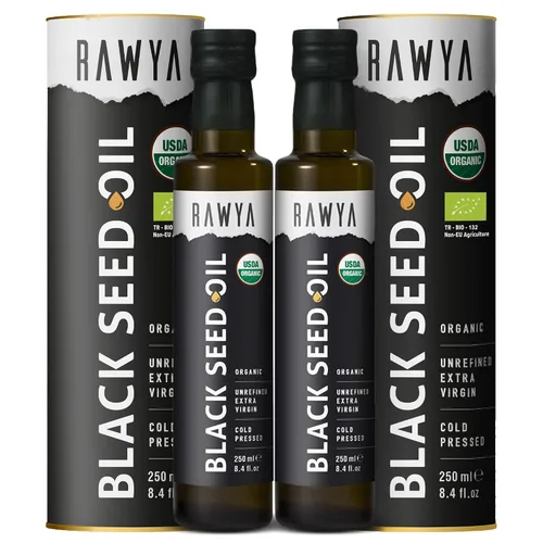 Vista 7 de RAWYA Aceite de semilla negra – Certificado orgánico USDA – prensado en frío – 8.4 onzas líquidas – Extra virgen – Semilla de comino negro turco