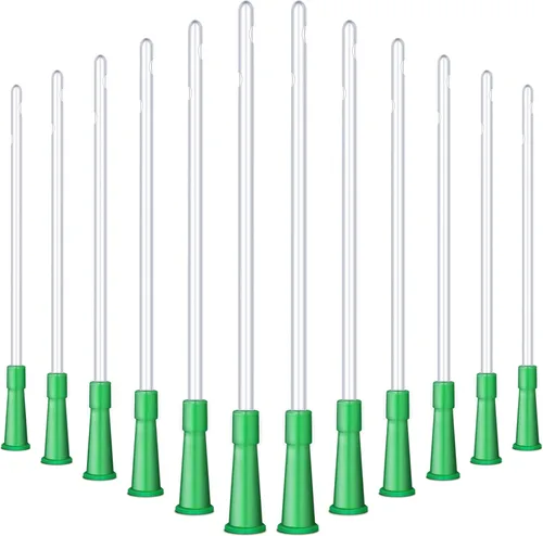Vista 7 de Nuanchu Kit de Suministros de Tubos de Reemplazo de PVC 30, Tubos Claros de Reemplazo con Manguera Flexible de Extremo Redondeado para Inserción