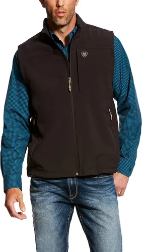 Vista 4 de ARIAT Chaleco Vernon 2.0 Softshell para hombre, Negro