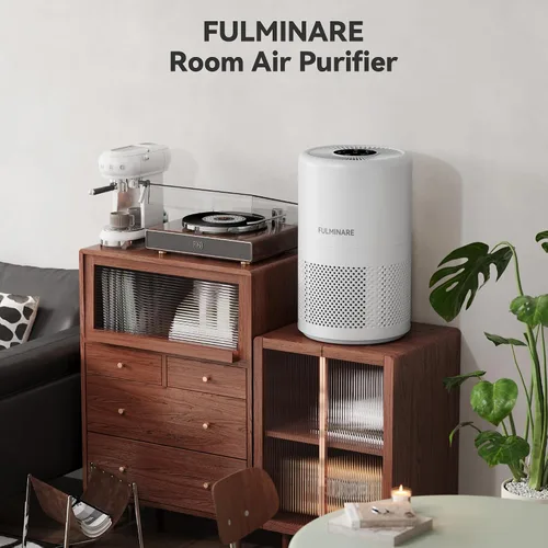 Vista 8 de FULMINARE Purificadores de aire para dormitorio del hogar, 1095 pies cuadrados, cobertura HEPA purificador de aire para habitaciones grandes