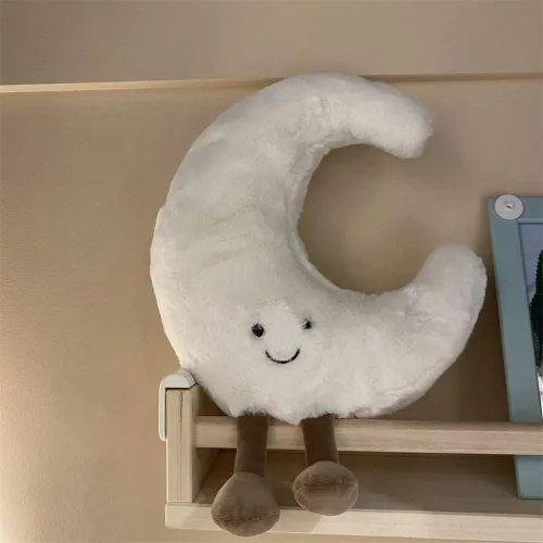 Vista 3 de JOSON Juguetes de peluche con forma de sol, almohadas suaves para sofá, utilizadas para decoración del hogar como regalos de cumpleaños para niños