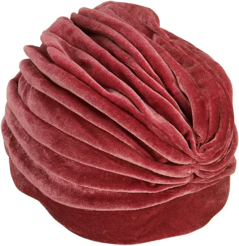 Vista 2 de Jeanne Simmons Sombrero turbante de terciopelo para mujer