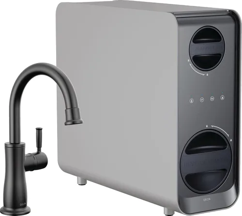 Vista 10 de Delta Faucet Clarifi - Sistema de filtro de agua de ósmosis inversa para debajo del fregadero con grifo dispensador de bebidas de acero inoxidable