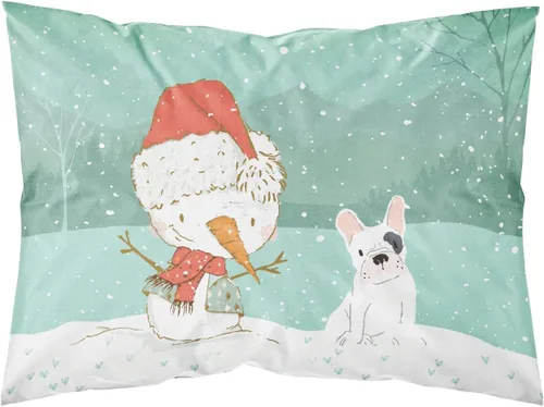 Vista 61 de Caroline's Treasures BB7625PILLOWCASE - Funda de almohada decorativa de tela con texto en inglés "Welcome Friends" Airedale Terrier estándar