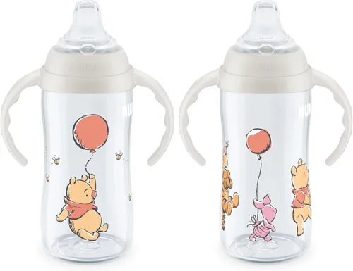 Vista 12 de NUK Disney Princess - Vaso grande para aprender, 10 onzas, paquete de 2 unidades, sin BPA, a prueba de derrames