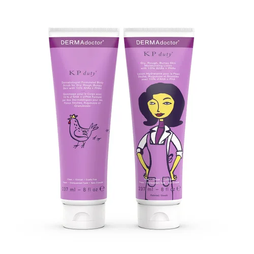 Vista 10 de DERMAdoctor KP Loción Hidratante, Crema Corporal Keratosis Pilaris, 8 oz