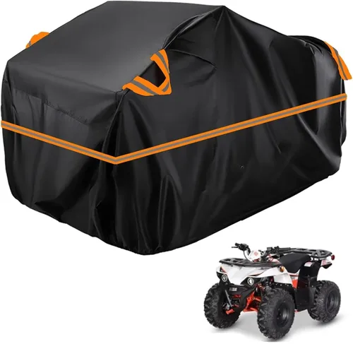 Vista 33 de Cubierta para ATV impermeable compatible con Arctic Cat H1 EFI TRV Cruiser 4x4 2011, cubierta de 210D para vehículos de 4 ruedas, cubierta para quad