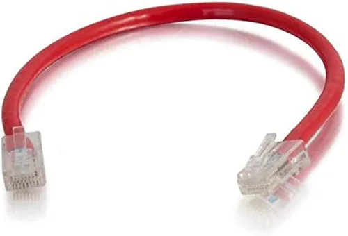 Vista 103 de C2G, cables Cat 6, parche de cables sin arranque, Negro