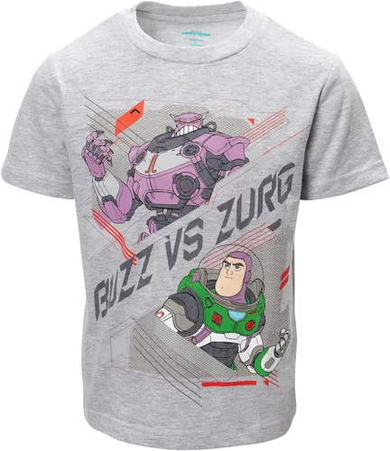 Vista 7 de Disney Pixar Toy Story Rex Buzz Lightyear Woody 3 Pack T-Shirts Toddler to Big Kid