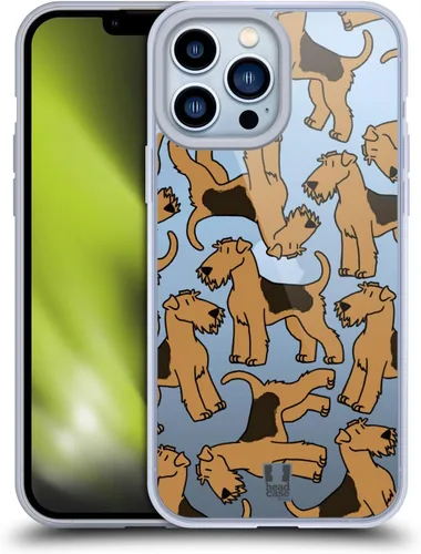 Vista 46 de Head Case Designs Airedale Terrier - Funda de gel suave con 4 patrones de razas de perro [protección de grado militar] compatible con Apple iPhone 7