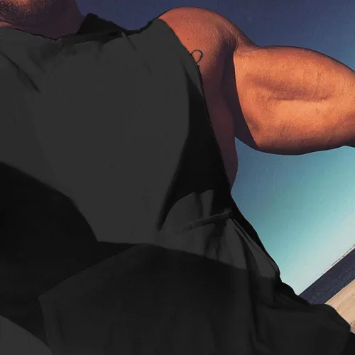 Vista 7 de SZKANI Camiseta sin mangas con estampado de calavera para hombre, chaleco de fitness para culturismo, camisetas de tirantes para entrenamiento