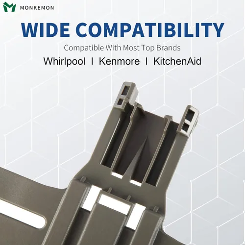 Vista 7 de 2 Paquetes W10350375 Reemplazo Mejorado de Estante Superior para Piezas de Lavavajillas Kenmore Whirlpool, Reemplaza W10712395 AP5957560, Piezas