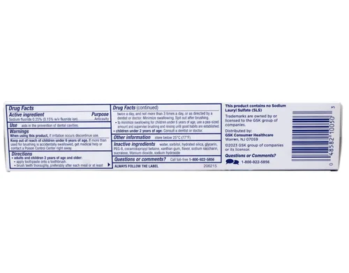 Vista 4 de Pasta dental Biotene Dry Mouth sabor menta fresca original, caja de 4.5 onzas (paquete de 4)