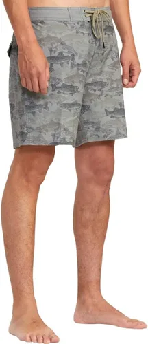Vista 3 de RVCA Horton Fish - Traje de baño de camuflaje de 17 pulgadas