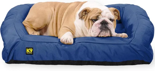 Vista 18 de K9 Ballistics Tough Bolster Cama Sofá Almohada Anidable para Perros para Razas Toy y Extra Pequeñas - Duradera, Resistente al Agua con Funda