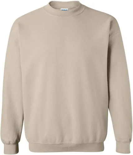 Vista 2 de Gildan estilo G18000 - Sudadera de vellón con cuello redondo, Arena, XL