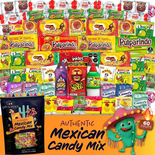Vista 15 de Gift A Snack - Caja de aperitivos paquete variado de dulces + tarjeta