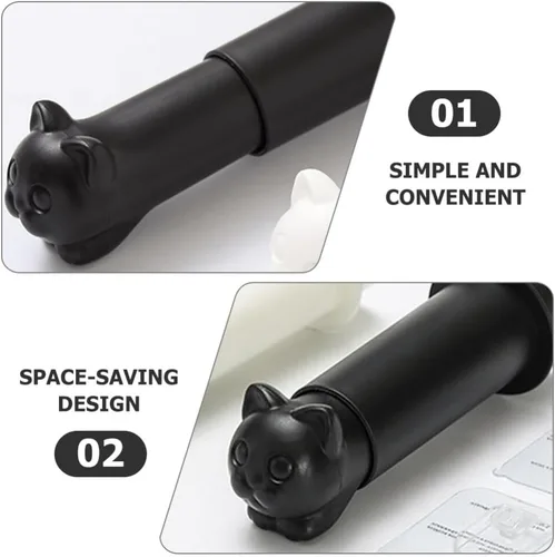 Vista 7 de EXCEART Soporte de papel higiénico montado en la pared, elegante organizador de toallas para baño, acabado de diseño de ahorro fácil de instalar,