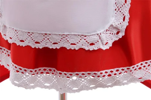 Vista 6 de Dressy Daisy Storybook - Disfraz de niña con capucha roja con capa para niñas pequeñas, talla 2T a 10