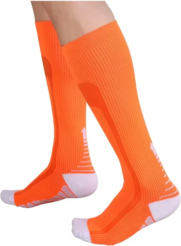 Vista 4 de Dirk41 Calcetines de compresión para hombre Calcetines de compresión para correr y compresión para mujer, calcetines de moda para ciclismo al aire