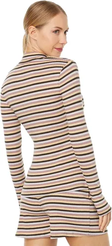 Vista 2 de Volcom Camiseta de manga larga con cuadros de piedra
