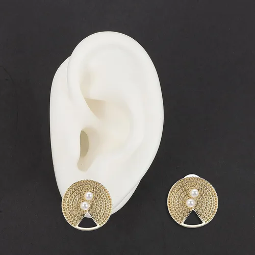 Vista 3 de POPETPOP Modelo de oreja de silicona suave, accesorios de exhibición de simulación de modelo de oído, herramientas de enseñanza, aretes