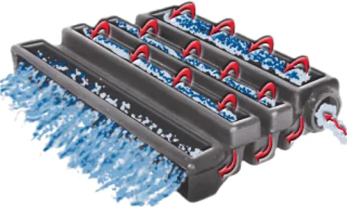 Vista 2 de UWD16 ECO-Series - Difusor universal de cascada de 16 pulgadas Ideal for streams, waterfalls, block wall spillways & pools. Load bearing design.