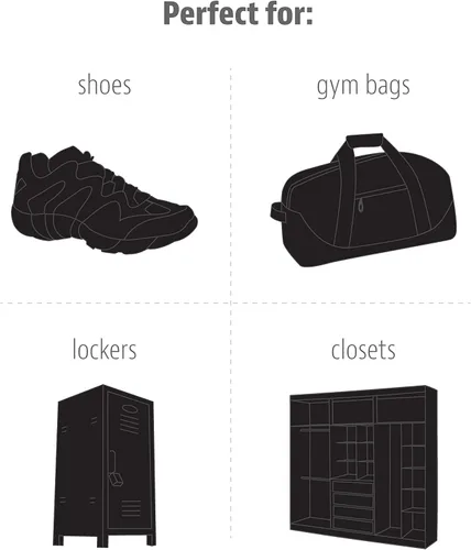 Vista 50 de Sof Sole Sneaker Balls - Bolas desodorizantes para zapatos, bolsas de gimnasio y casilleros, 1 par, Soccer