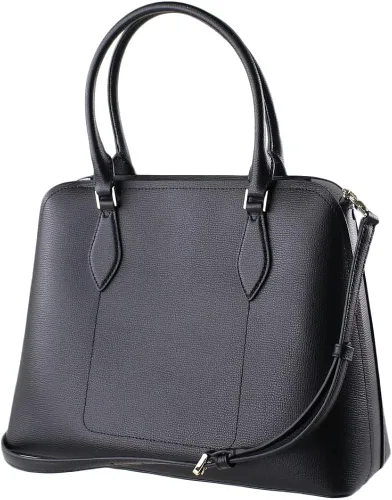 Vista 2 de Kate Spade Darcy - Bolso grande de piel para mujer color negro