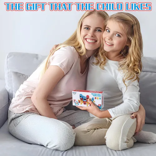 Vista 9 de AIUAZA Juego de mesa estratégico de Tic Tac Toe para niños y familia, juegos de mesa de fiesta, juegos de estrategia cara a cara, juego de mesa