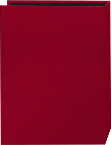 Vista 2 de Pioneer Photo - Álbum de 24 bolsillos para impresiones de 5 x 7 pulgadas, tela roja manzana