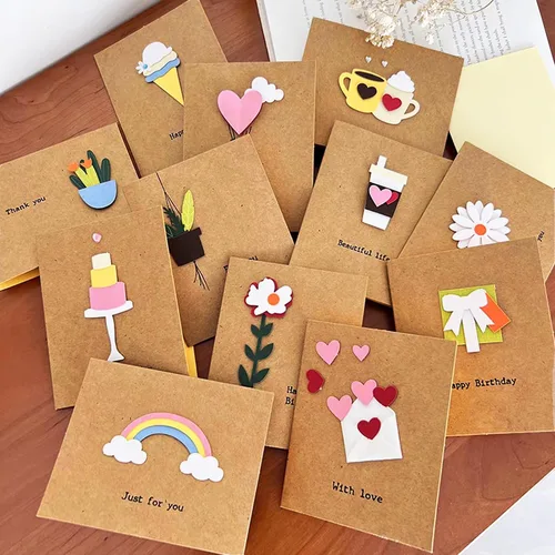 Vista 6 de 50 hojas de cartulina kraft marrón de 4 x 6 pulgadas de papel grueso, cartulina lisa de gramaje pesado para impresora para invitaciones, álbumes