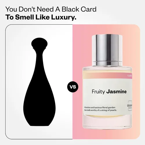 Vista 2 de Dossier - Fruity Jasmine - Eau de Parfum - Inspirado en J'adore - Fragancia duradera - Femenino - 1.7 fl oz (1.7 fl oz)