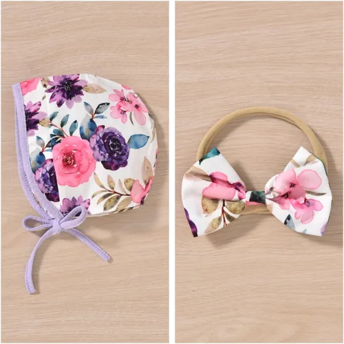 Vista 30 de Unutiylo Ropa de bebé recién nacida prematura con tirantes, traje de otoño e invierno, traje de manga larga con volantes