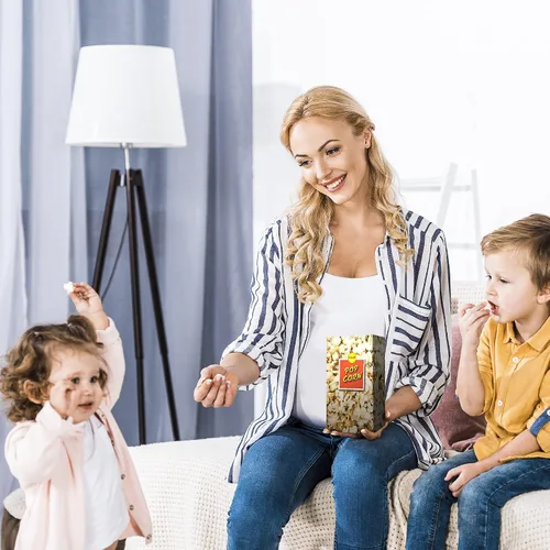 Vista 8 de MT Products Bolsas pequeñas para palomitas de maíz de 1.5 onzas, soportes para palomitas de maíz para fiestas, paquete de 50