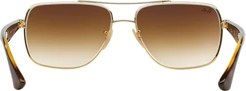 Vista 7 de Ray-Ban RB3483 - Gafas de sol cuadradas de metal para hombre