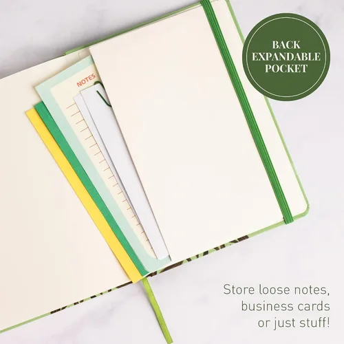 Vista 6 de Rileys Árbol de la Vida, 8" x 6", Diario en Blanco 240 Páginas, Papel Marfil, Cuaderno en Blanco para Hombres y Mujeres, Diario sin Líneas, Cuaderno