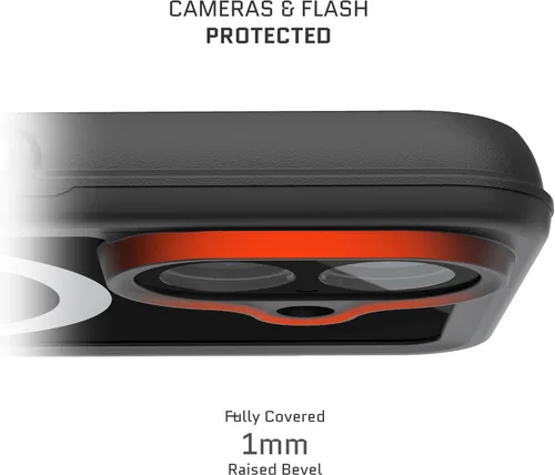 Vista 47 de Ghostek NAUTICAL funda delgada para iPhone 14 Plus a prueba de golpes impermeable con protector de pantalla y imán MagSafe con carga inalámbrica