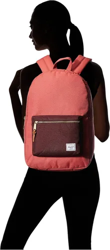 Vista 85 de Herschel Mochila acolchada Settlement, color negro, talla única